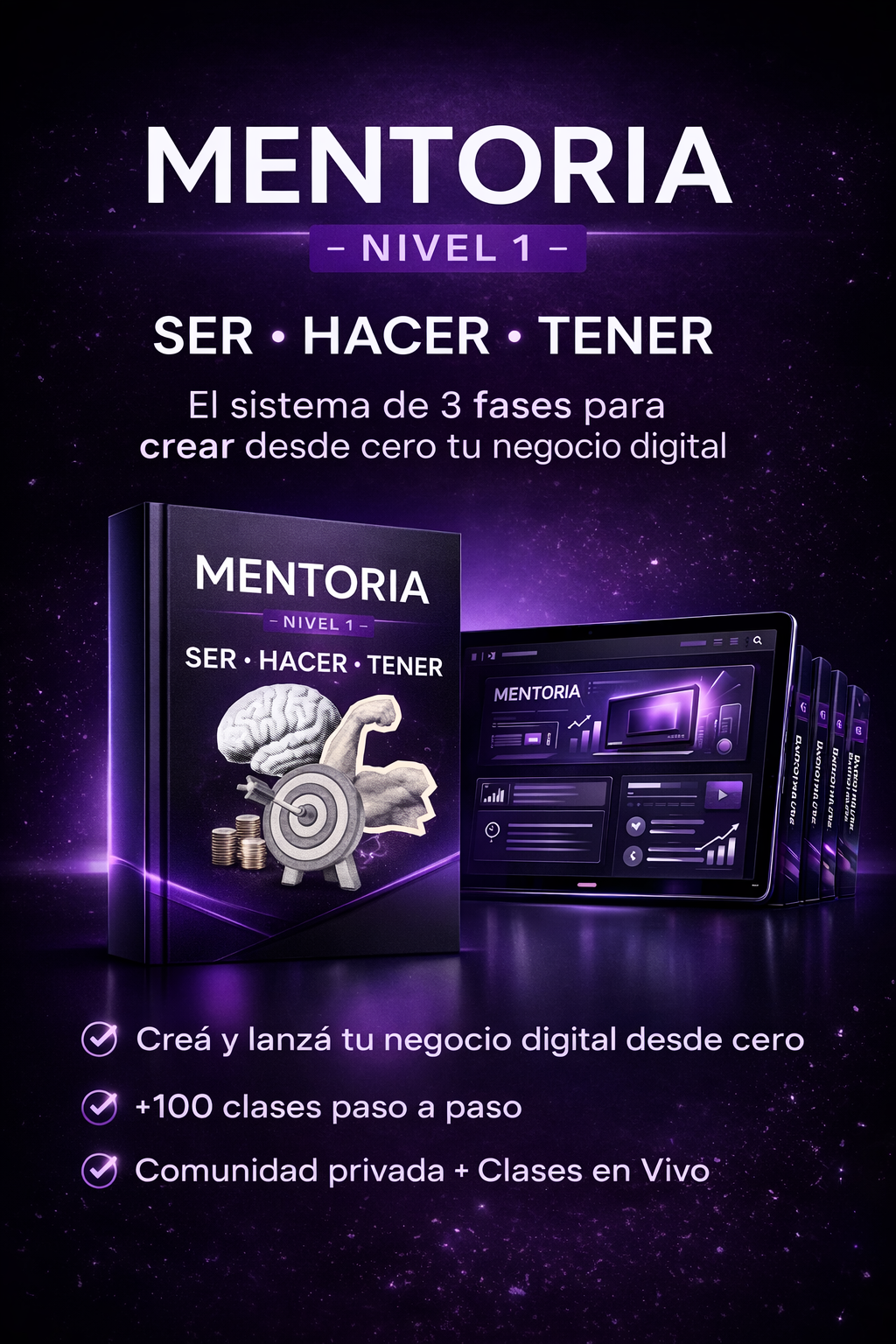 Mentoría SER • HACER • TENER — Nivel 1